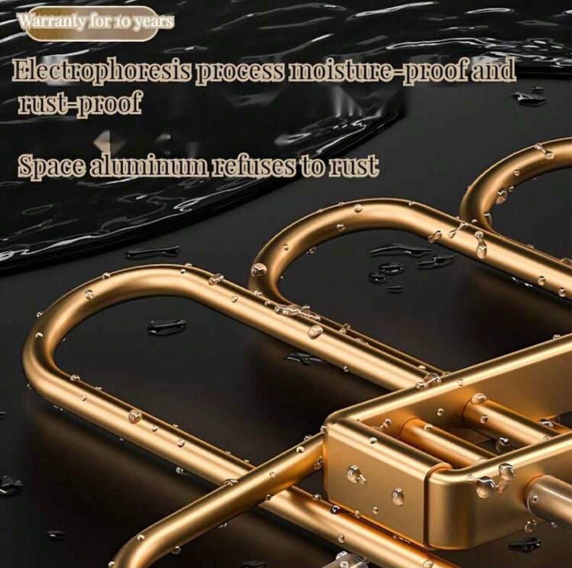 Gold Foldable Trouser Hanger