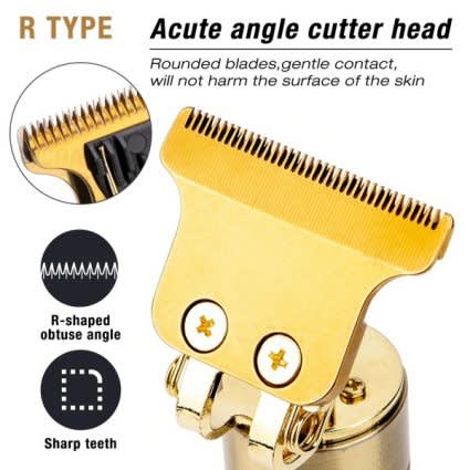Professional Mens Cordless Haircut Grooming Kit_1