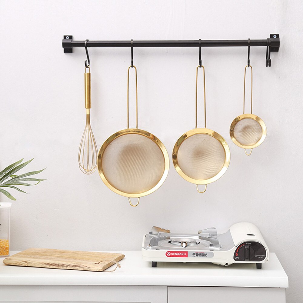 Stainless Steel Gold Mesh Colanders