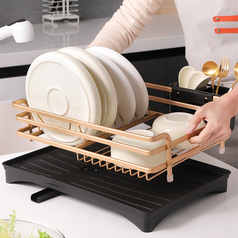 Aluminium Kitchen Dish Drying Rack