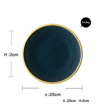 Ceramic Western-Style Food Dish