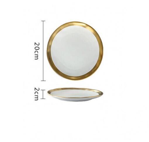 European Style Ceramic Matt Plates / Bowls
