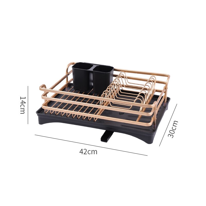 Aluminium Kitchen Dish Drying Rack