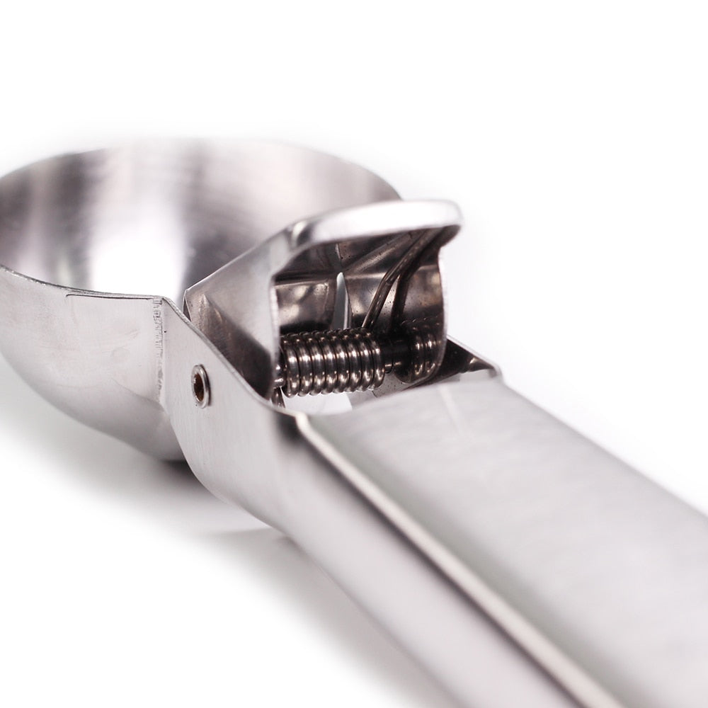 Stainless Steel Ice Cream Scoop with Trigger