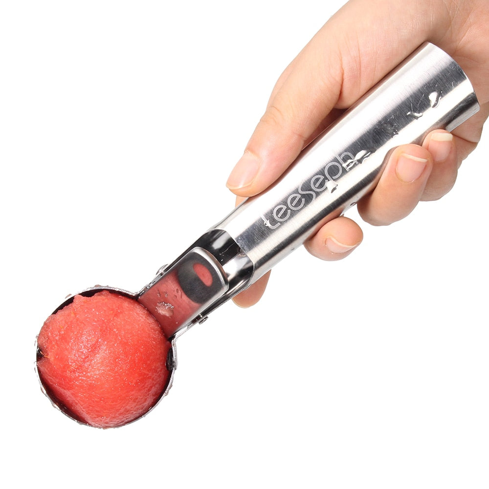 Stainless Steel Ice Cream Scoop with Trigger