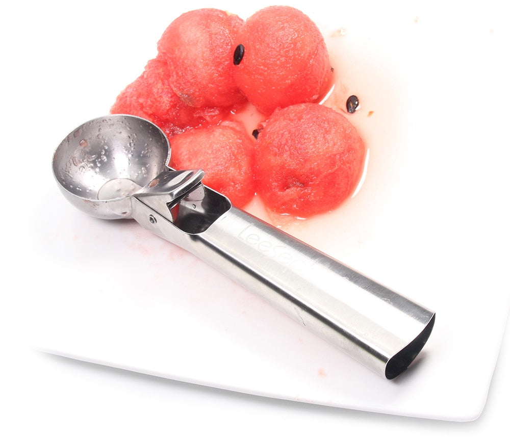 Stainless Steel Ice Cream Scoop with Trigger