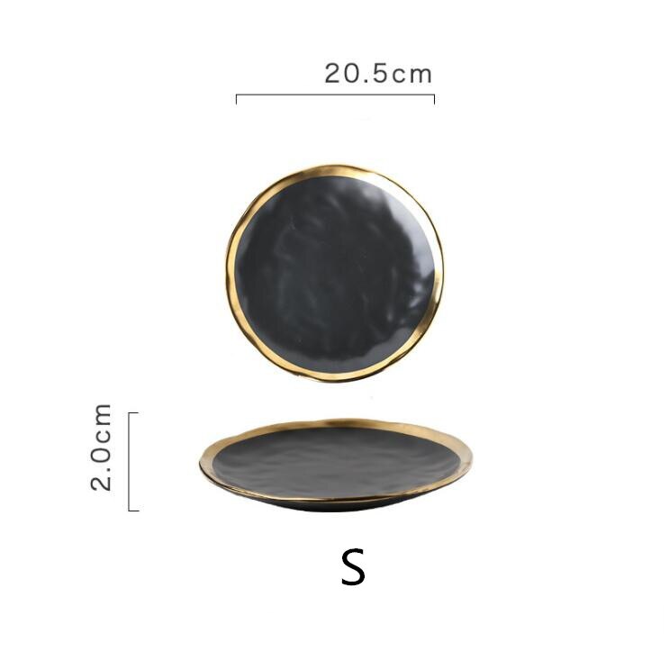 European Style Ceramic Matt Plates / Bowls