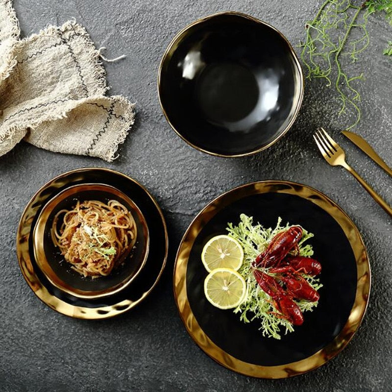 European Style Ceramic Matt Plates / Bowls