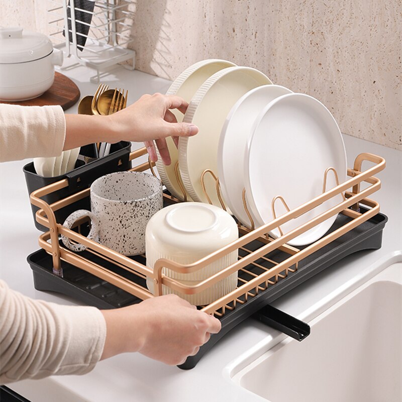 Aluminium Kitchen Dish Drying Rack
