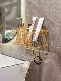 This Gold Iron Hanging Basket
