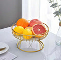 Gold Fruit Dish