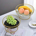 Gold Fruit Dish