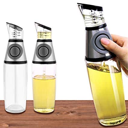 Press And Measure Oil Or Vinegar Dispenser Bottle_1