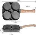Non-Stick Frying Pan with 4 Hole Pancake Pan Fried Egg Burger Pan_1