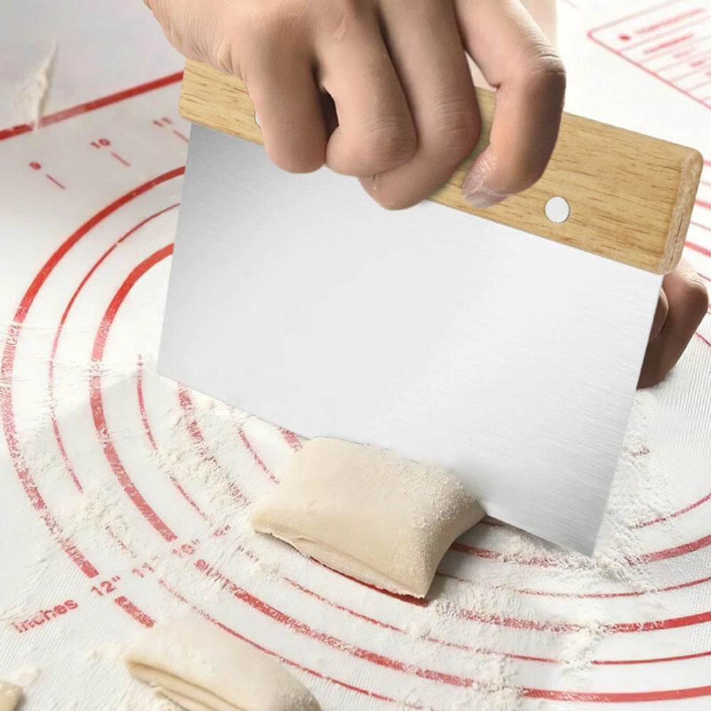 Stainless Steel Dough Scrapper and Cutter_2