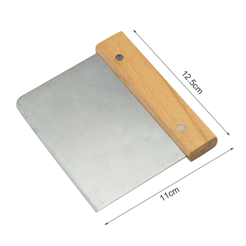 Stainless Steel Dough Scrapper and Cutter_4