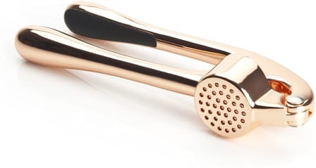 Stainless Steel Exquisite Garlic Presser - Gold_0