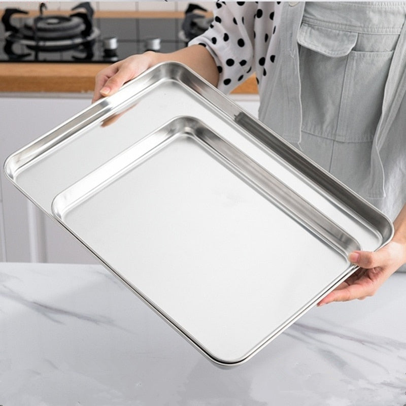 Rectangle Stainless Steel Storage Trays