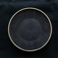 Black Ceramic Dinner Plate