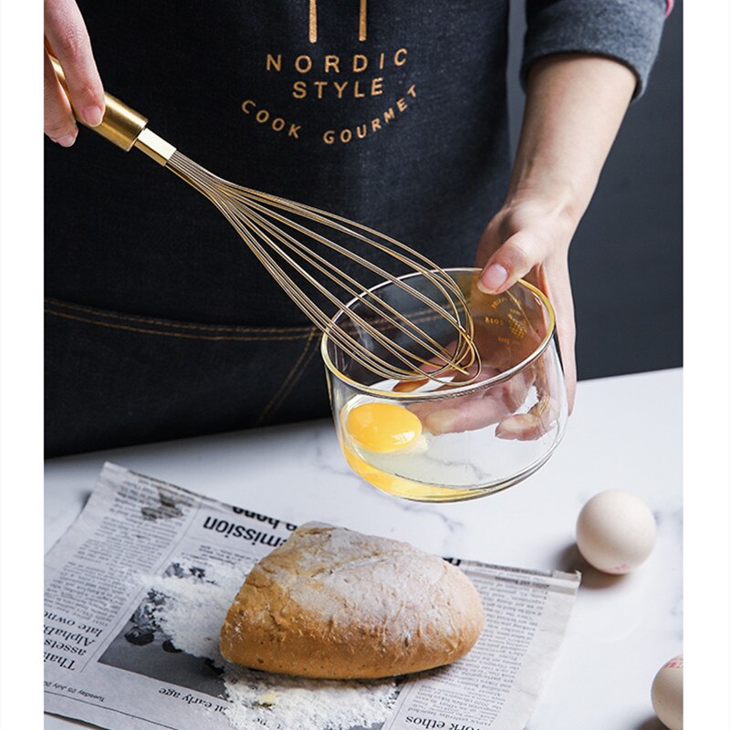 Gold Colander, Stainless Steel Spoon, Egg Separator