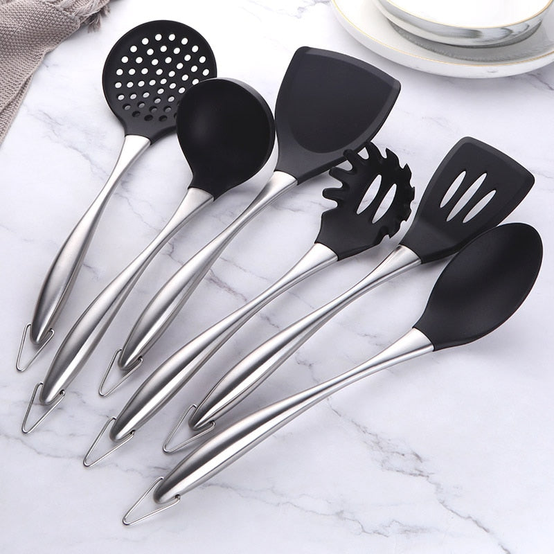 Golden Kitchen Utensil Set