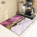 Luxury Marble Gold Drainage Mat