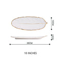 Luxury Ceramic Serving and Storage Tray