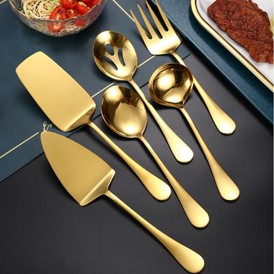 Gold Stainless Steel Cutlery Set