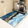Luxury Marble Gold Drainage Mat