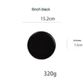 Round Matte Ceramic Tableware