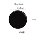 Round Matte Ceramic Tableware