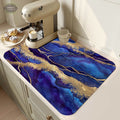 Luxury Marble Gold Drainage Mat