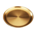European Style Gold Dining Plate / Serving Dishes