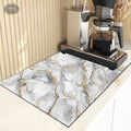 Luxury Marble Gold Drainage Mat